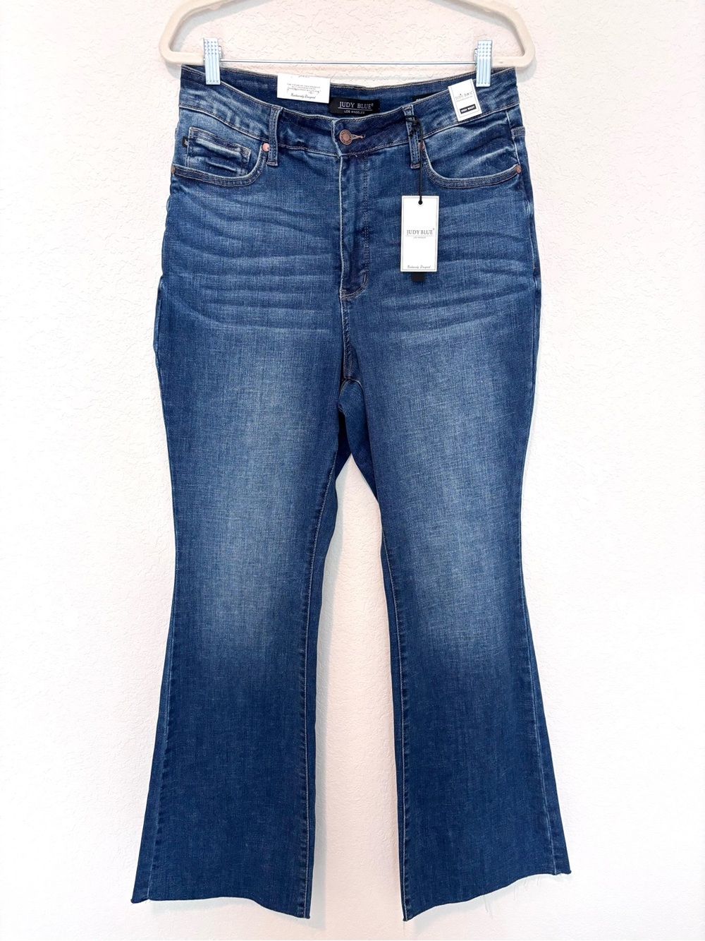 NWT Judy Blue High Waist Control Top Flare Jeans Women’s 16W Coastal Cowgirl